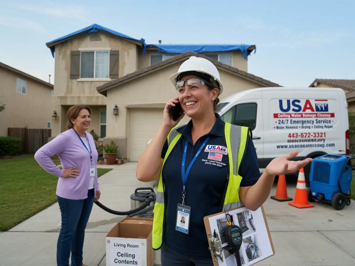 Ceiling Water Damage Restoration Opdyke, IL FAQs